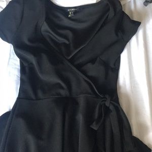 Black tie dress